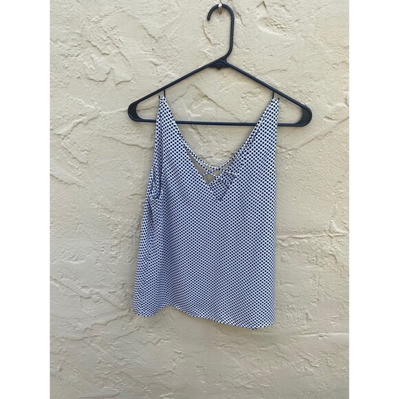 Polka dot Tank Top Express crisscross back - Picture 3 of 4